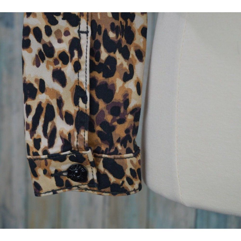 Lularoe Kenny Leopard Print Jacket Size M Simply Comfortable Blazer - Picture 6 of 10